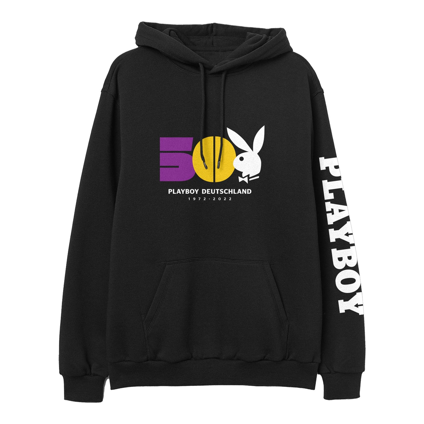 50 Jahre Playboy Deutschland Hoodie (schwarz)
