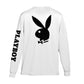 50 Jahre Playboy Deutschland Longsleeve (weiß)