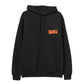 50 Jahre Playboy Deutschland Hoodie mit orangenem Schirftzug